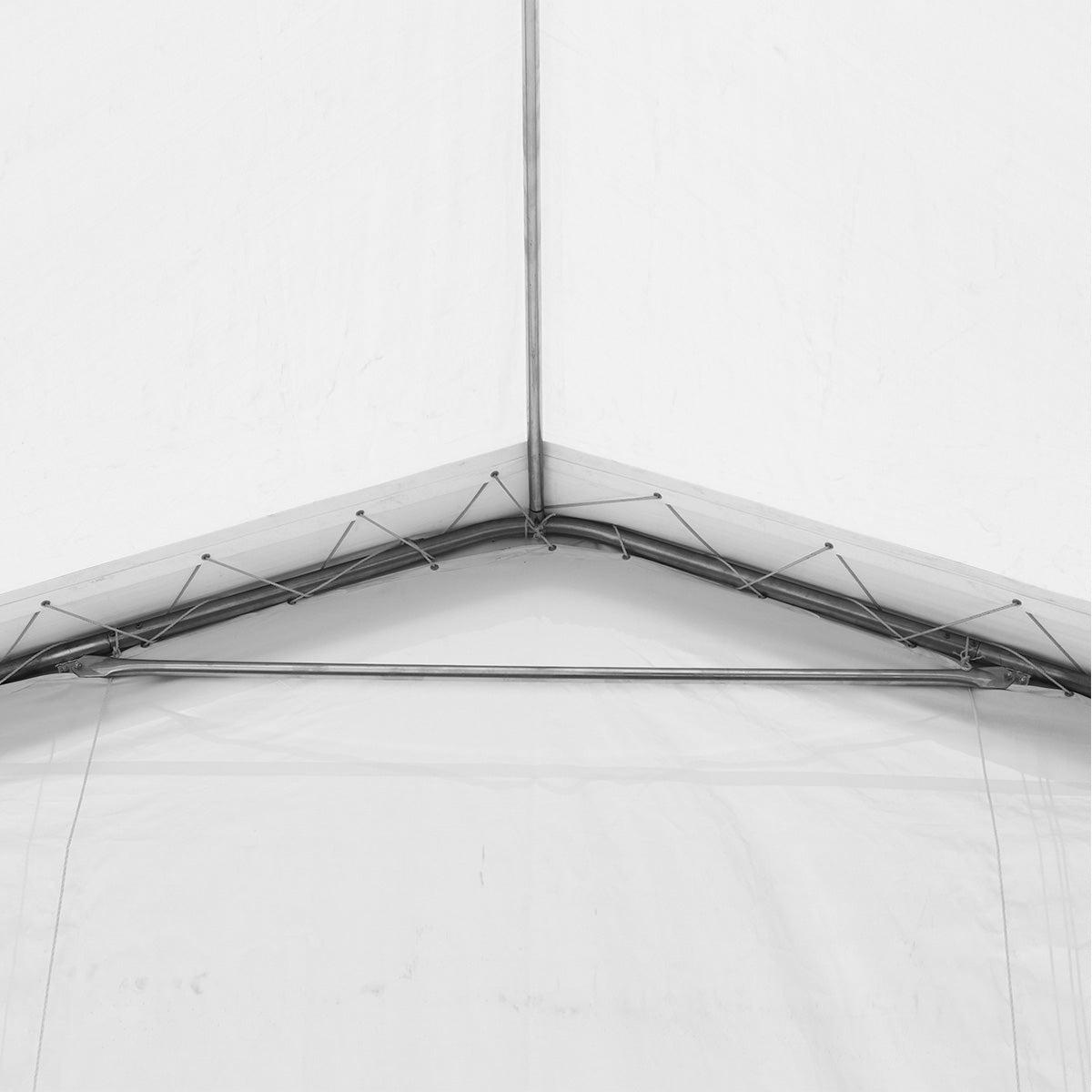 30' x 80' Peak Ceiling Storage Shelter with Heavy Duty 11 oz PE Cover & Drive Through Doors, TMG-ST3082E (Previously ST3080E)