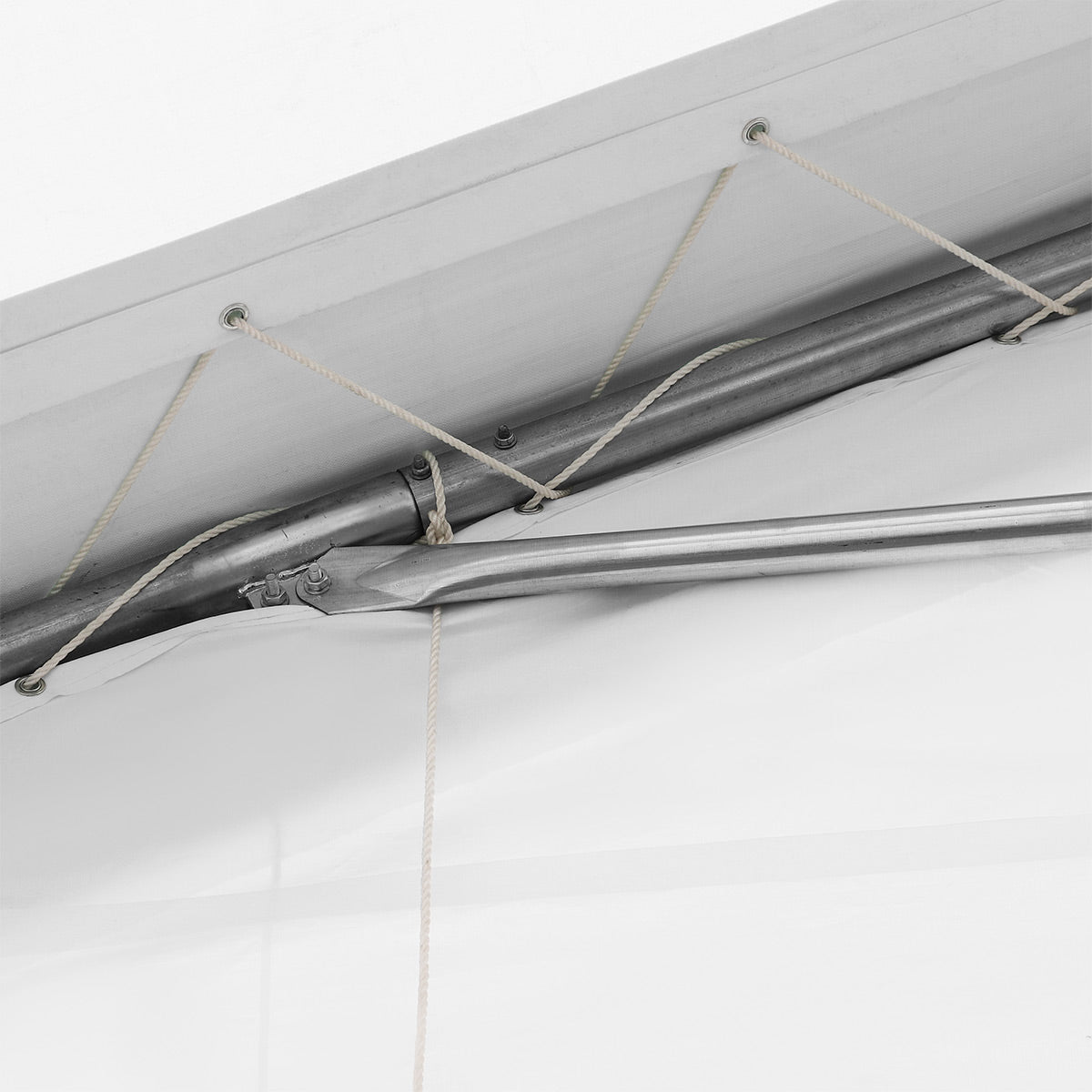 30' x 80' Peak Ceiling Storage Shelter with Heavy Duty 11 oz PE Cover & Drive Through Doors, TMG-ST3082E (Previously ST3080E)