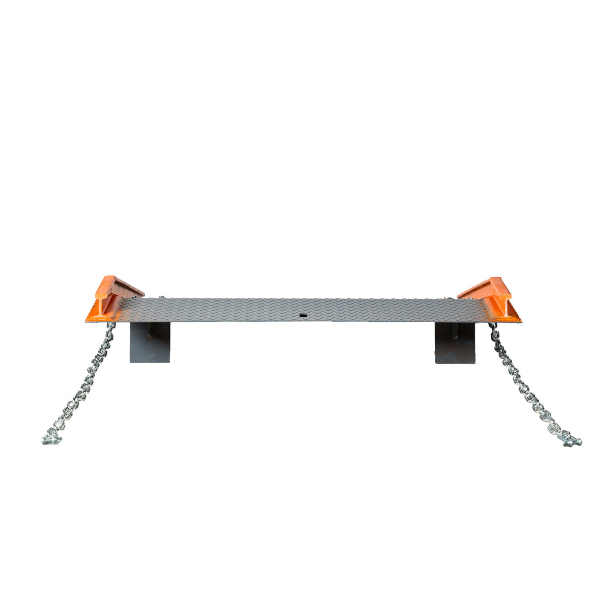 Forklift Ramp 60" x 48", 53-½" Usable Ramp Width, Locking Legs & Side Curbs, TMG-FLR13