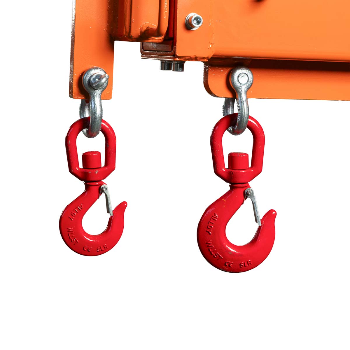 Forklift Telescoping Jib Crane, 6600 lb Capacity, Adjustable 30” - 138” Boom, Lock Pin Shaft, TMG-FJC66