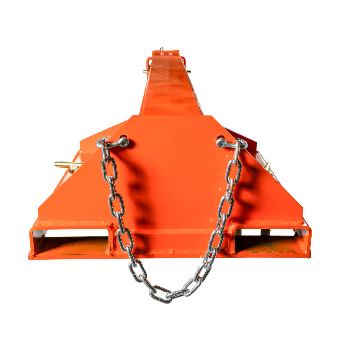 Forklift Telescoping Jib Crane, 6600 lb Capacity, Adjustable 30” - 138” Boom, Lock Pin Shaft, TMG-FJC66